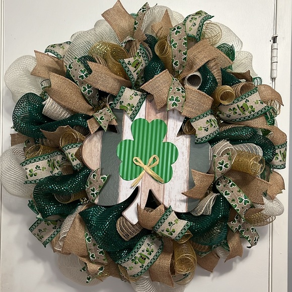 🎉🍀🍀🎉Saint Patrick’s Day Wreath - Picture 4 of 4